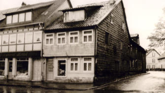 Bäckerei Reus vor dem Umbau 1965
