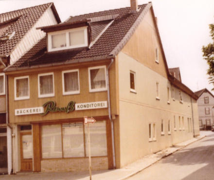 Bäckerei Reuß nach dem Umbau 1978